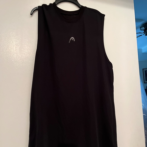 Head Black Men's Tank‎ Top (Size Medium)